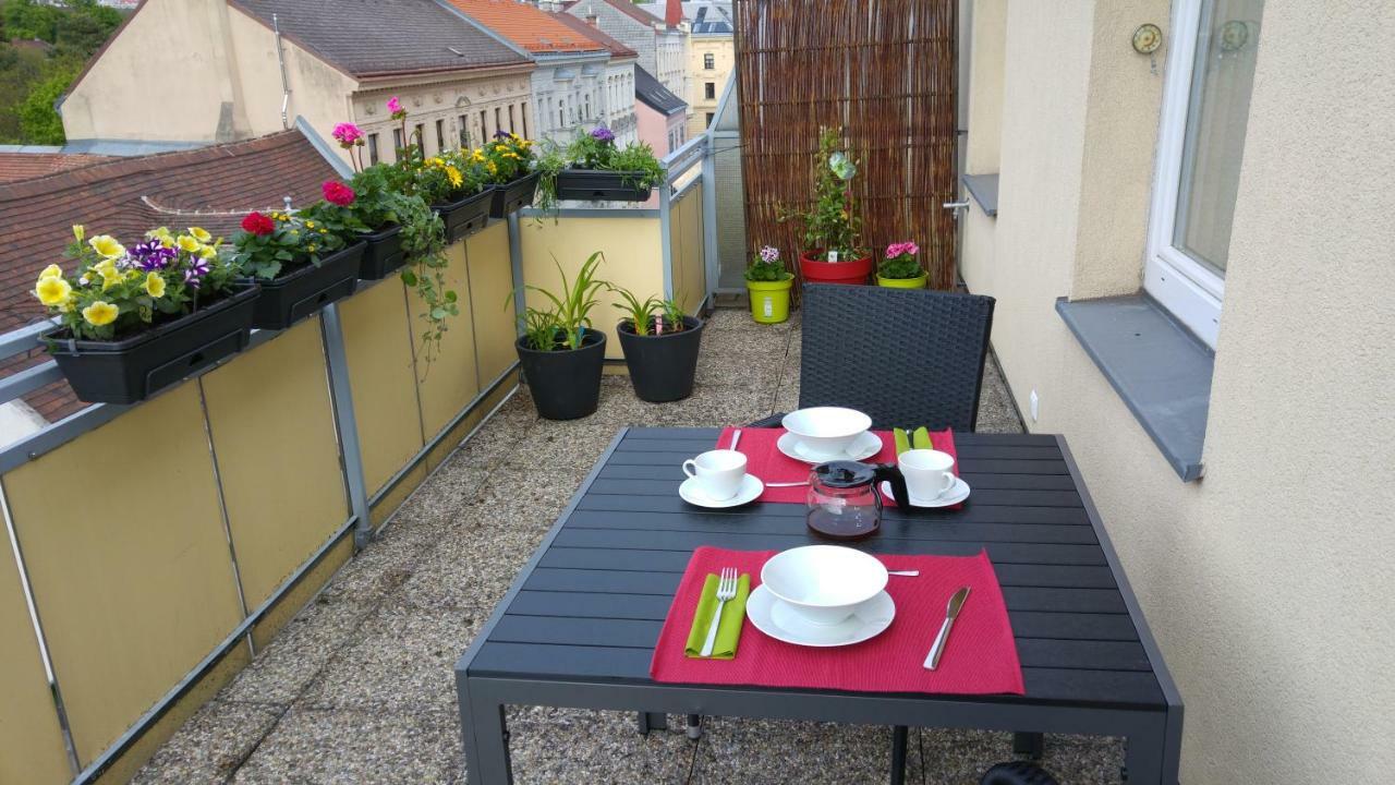Apartment Visit Vienna Roof Terrace Morning Sun ภายนอก รูปภาพ